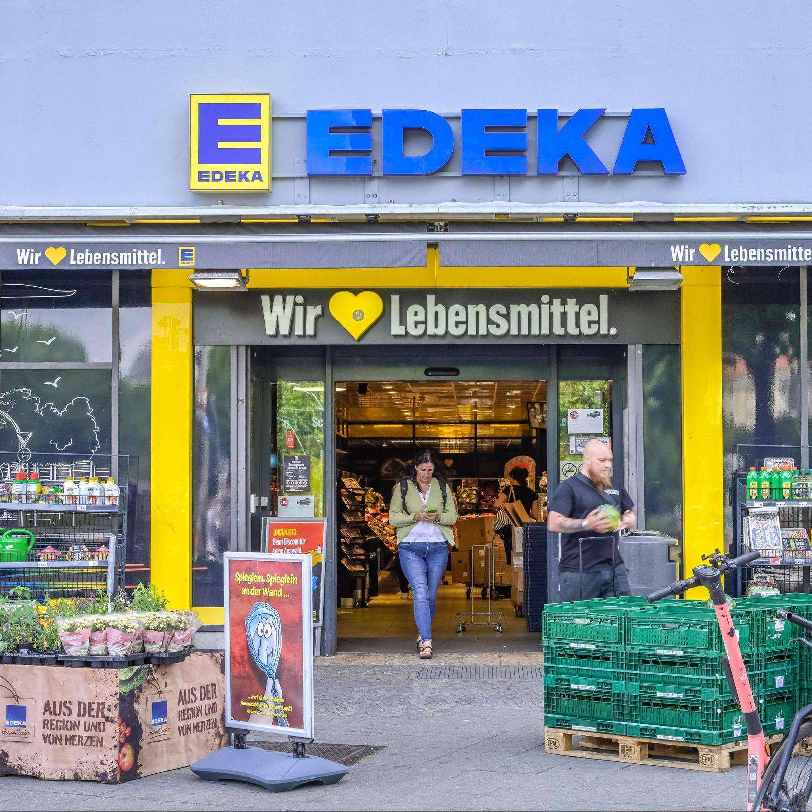 EDEKA-Markt – Einsatzort von SOX als Doorman und Ladendetektiv